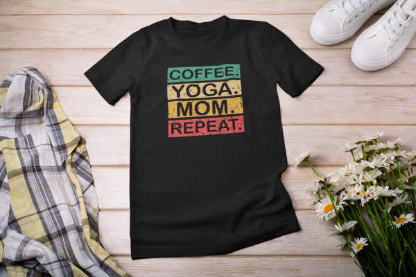 Coffee - Yoga - Mom - Repeat