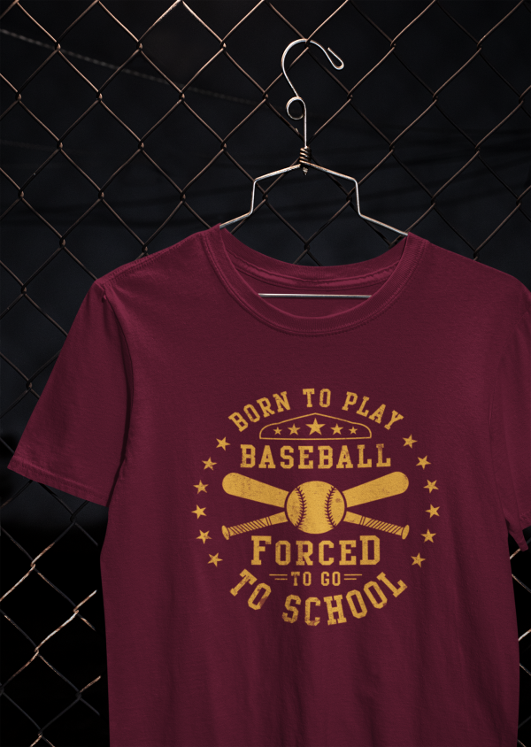Born to Play Baseball.  Forced to Go to School
