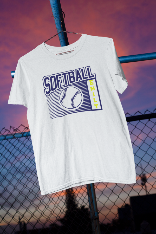 Customized Softball with Name