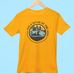Life is Better at the Lake - Loons