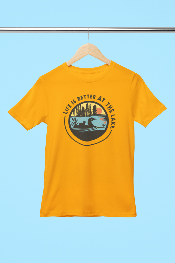 Life is Better at the Lake - Loons