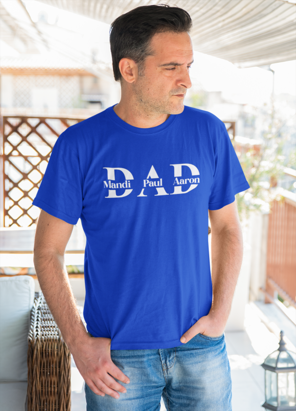 Customized Dad with Names