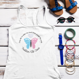 8th Annual Remembrance Walk and 5k Run Racerback Tank Top