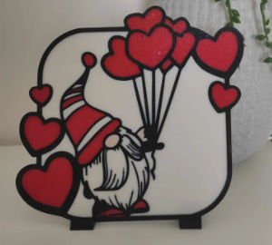 Gnome Valentine's Balloons