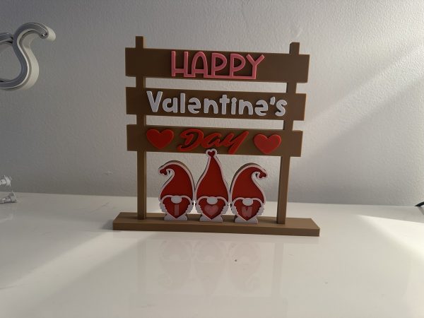 Valentine's Gnome Decoration