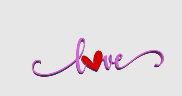 Love Table Decoration