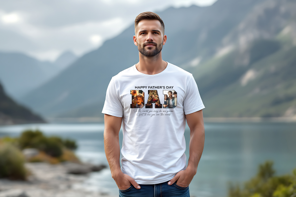 Personalized Father's Day Photo Shirt – A Gift from the Heart