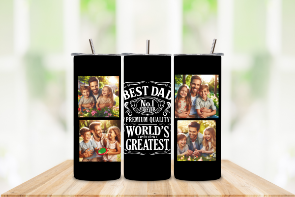 🎉 Celebrate Dad in Style with a Custom Father’s Day Tumbler! 🎉
