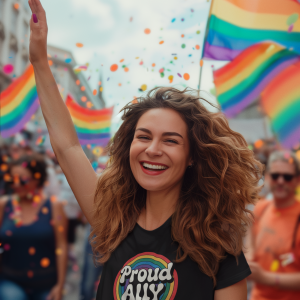Proud Ally Rainbow