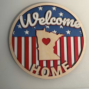 Minnesota Welcome Sign