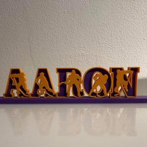 Custom Name Plates - 3d Printed