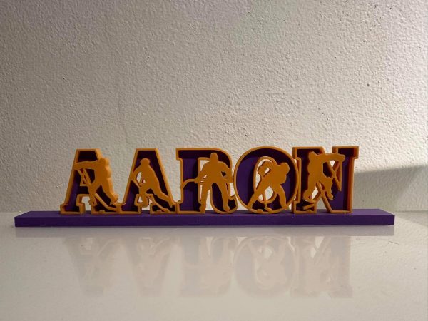 Custom Name Plates - 3d Printed