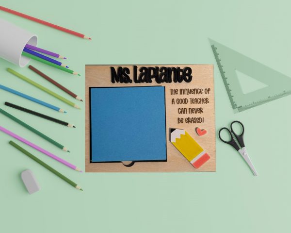 Customized Wood Note Pad Holder