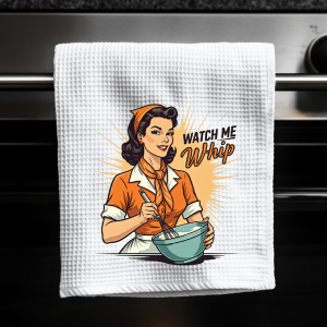 Sarcastic Vintage Dish Towels