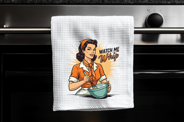 Sarcastic Vintage Dish Towels