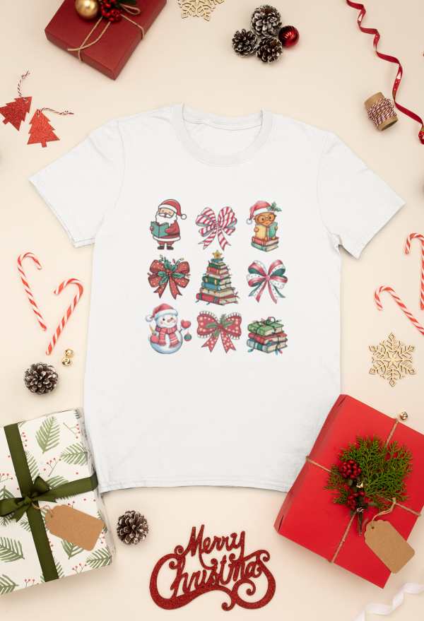 Christmas Book Tic Tac