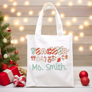 Teacher Candy Tote Bag