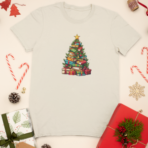 Christmas Tree with Books
