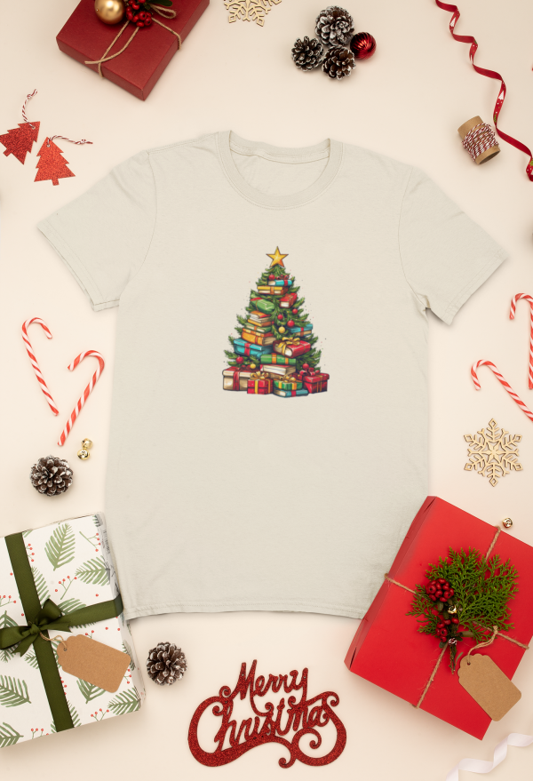 Christmas Tree with Books