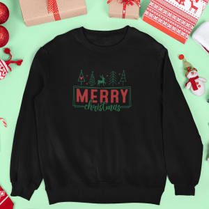 Merry Christmas Stick Figures 2
