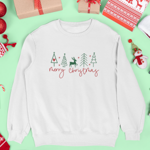Merry Christmas Stick Figures