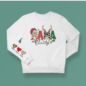 Holiday Mama Heart on Sleeves Design 8