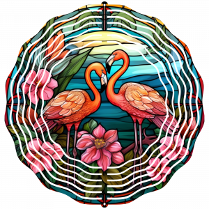 Flamingo Wind Spinner