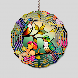 Hummingbird Wind Spinner