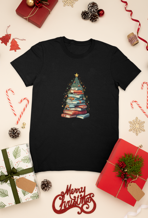 Books Christmas Tree