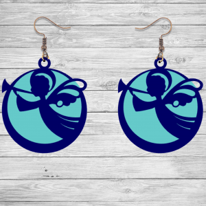 Christmas Angel Earrings