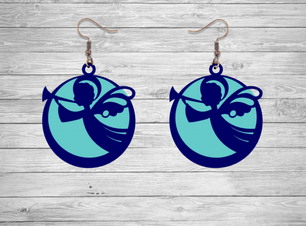 Christmas Angel Earrings