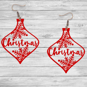 Christmas Earrings (Multiple Sayings)