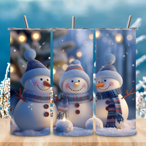 Cute Snowman Tumbler