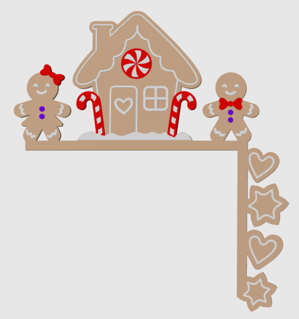 Gingerbread Door Corner