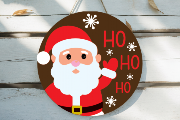 Santa - Ho, Ho, Ho Sign