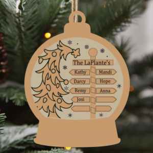 Christmas Street Sign Ornament