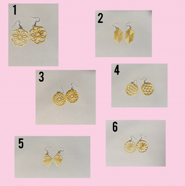 Geometric Shape Earrings