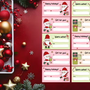 Set of 10 Gift Labels