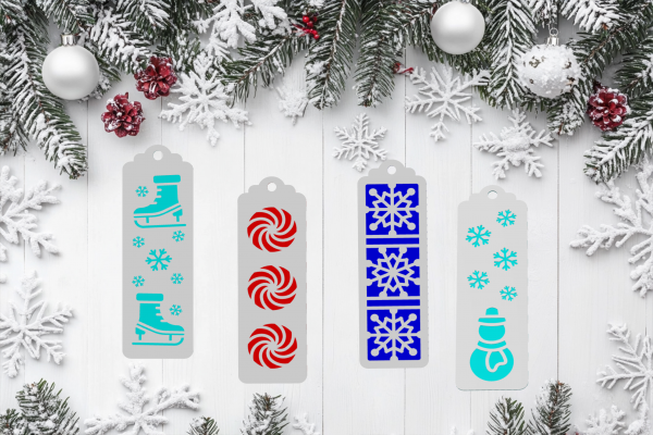 Christmas Bookmarks - Layered