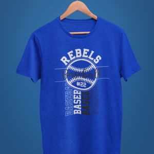 Rebels Baseball Design 1