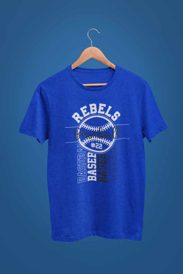 Rebels Baseball Design 1
