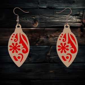 Christmas Bulb Earring