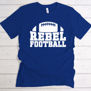 RLC Rebel Football - Design 2
