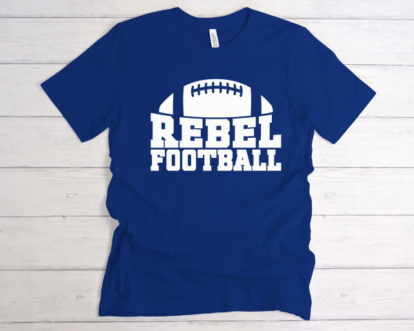 RLC Rebel Football - Design 2