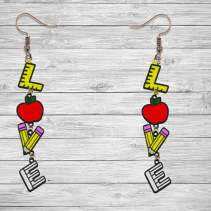 Love Teaching Earrings