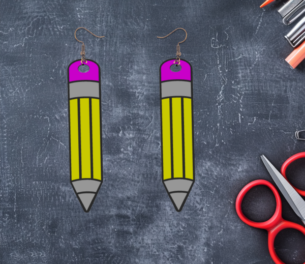 Pencil Earrings