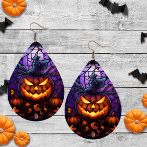 Jack-O-Lantern Earrings