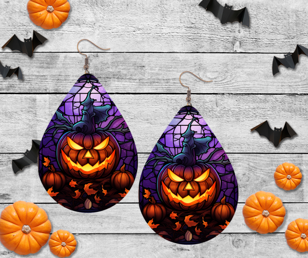 Jack-O-Lantern Earrings