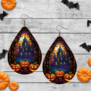 Haunted House Earrings