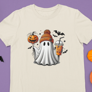 Cute Boy Coffee Ghost